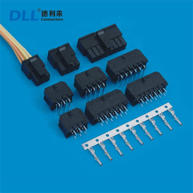 replace molex 43045 43025 43045-1400 43045-1600 double row wafer connector
